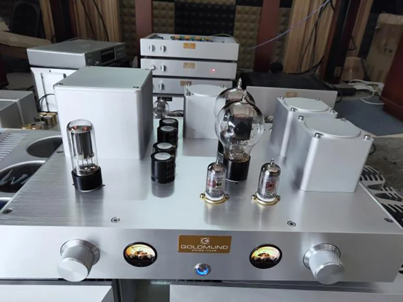 

Lyele Audio Goldmund Tube Preamp 300B Balanced Preamp HIFI High End Tube Amplifier Audio 101D Sound Amplifier 2A3 12AX7 110/220V