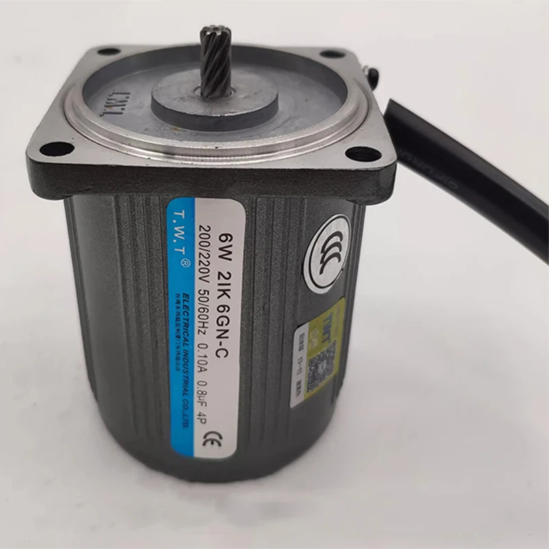 Электродвигатели TWT 6 Вт редукторные электродвигатели 2IK6GN-C зубчатые валы 2RK6GN-C