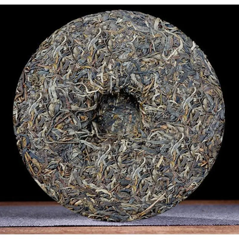 Ginseng Oolon Yunnan Pu'er Millennium Ancient Tree Qizibing Raw Pu'er Tea  Eliminates Fat and Promotes Digestion 357g No teapot