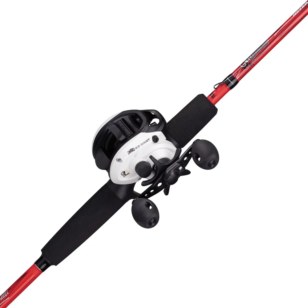 Abu Garcia 6&rsquo; Gen Ike EZ Cast Youth Fishing Rod & Reel Bai