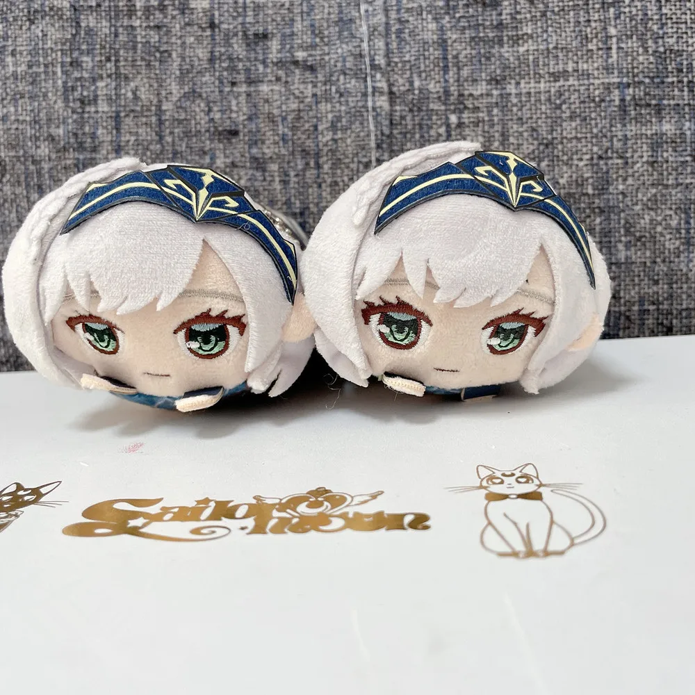 

Anime VTuber Hololive Shirogane Noel Cute Papa Plush Dango Pendant Doll Toys Keychain Cosplay Keyring Decor