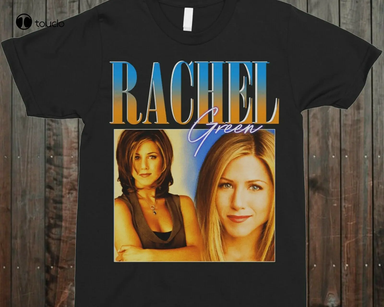 

Rachel Green Jennifer Aniston Friends Tv Show 90S Crewneck Vintage T-Shirt Tee Shirt