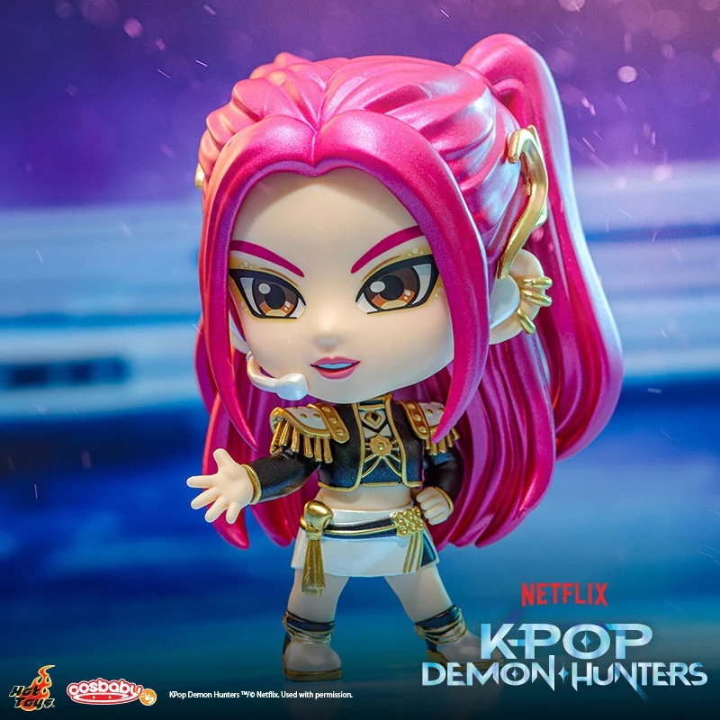 Фото Коллекционная мини-фигурка Hot Toys Cosbaby S: K-Pop айдолы Луми и Цинь Юй, ПВХ-фигурка для декора рабочего стола, для взрослых коллекционеров №5