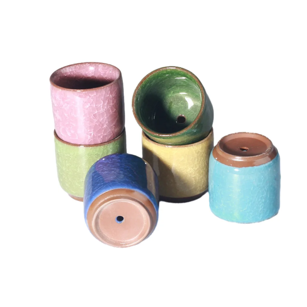 

6piece For Just About Any Space - Ceramic Flower Pots Are Must-Have Etc Ceramics Flower Pot Container Vases Basin