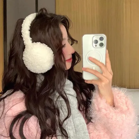 Женские плюшевые наушники Y2K