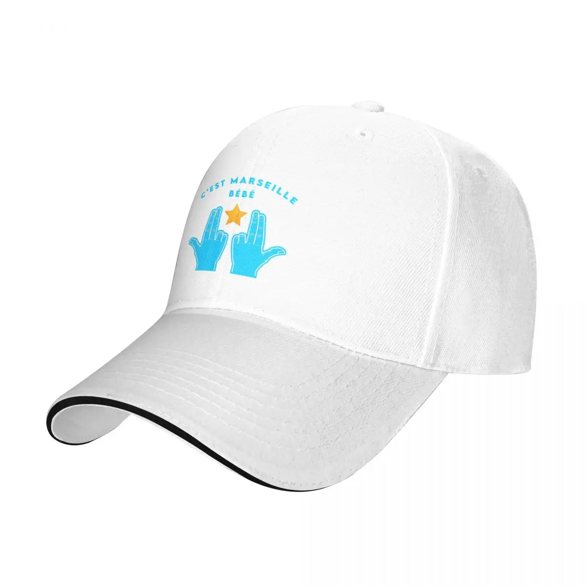 

New C'est marseille bébé JUL & OM champion's league star Cap Baseball Cap snapback cap hats for men Women's 1