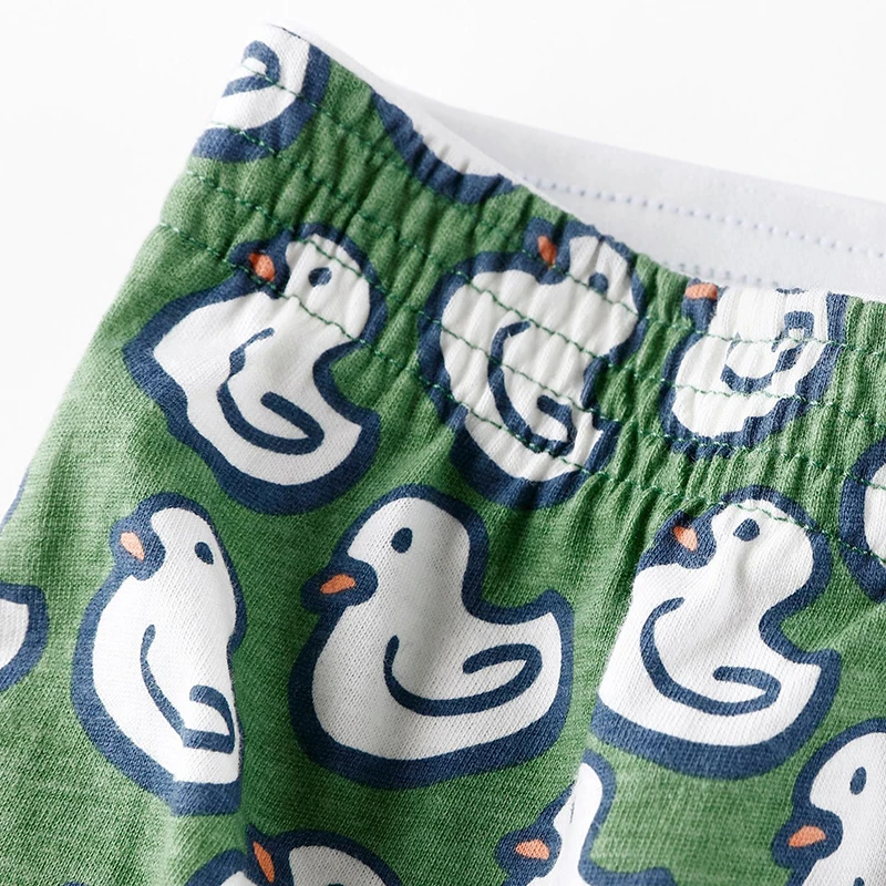 FK 3Pcs Fashion Men Boxer Briefs Home Shorts Cotton Printed Arrow Pants Men Underwear Panties Mens Lingerie Pajama Pants Summer