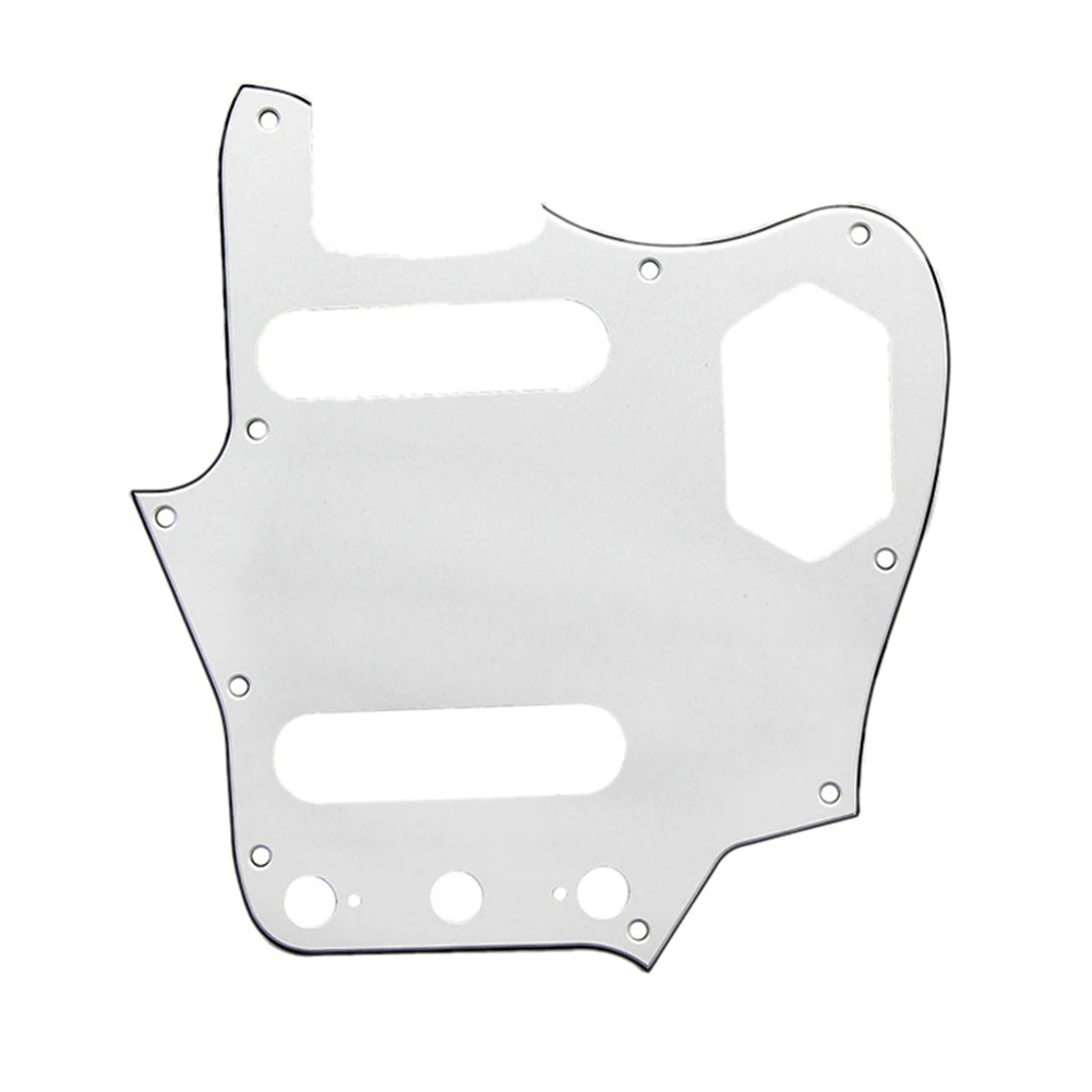 

FD JA Style Guitar Pickguard Replacement Scratch Plate 10 Holes With Protective Film For Jaguar Electric Guitars Accessories