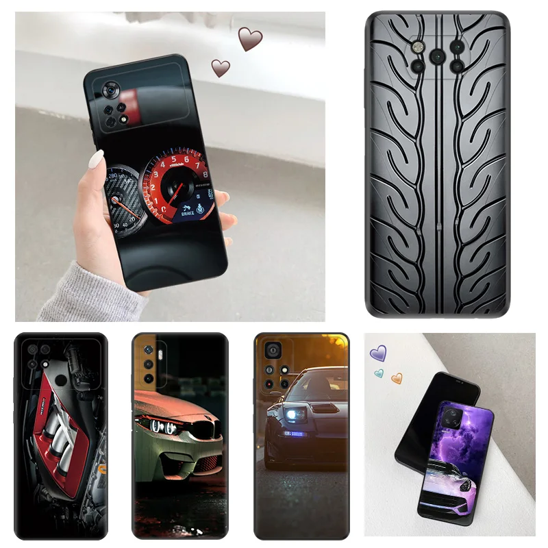 Противоударный мягкий чехол для телефона Xiaomi Poco x5 5G x4 x3 pro f1 f3 gt f4 f5 m5 m4 m3 c40 c50 c51