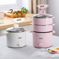 electric cooker dormitory multicooker household multicooker for hot pot cooking and frying and steak office easy cooking 220v