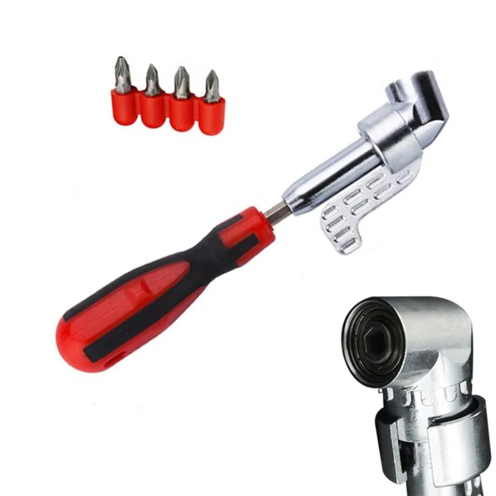 Extension Bit Drill Adapter Home 105 Degree 200mm Angle Cornerer Drills Efficient Electric Magnetic Precision Replace