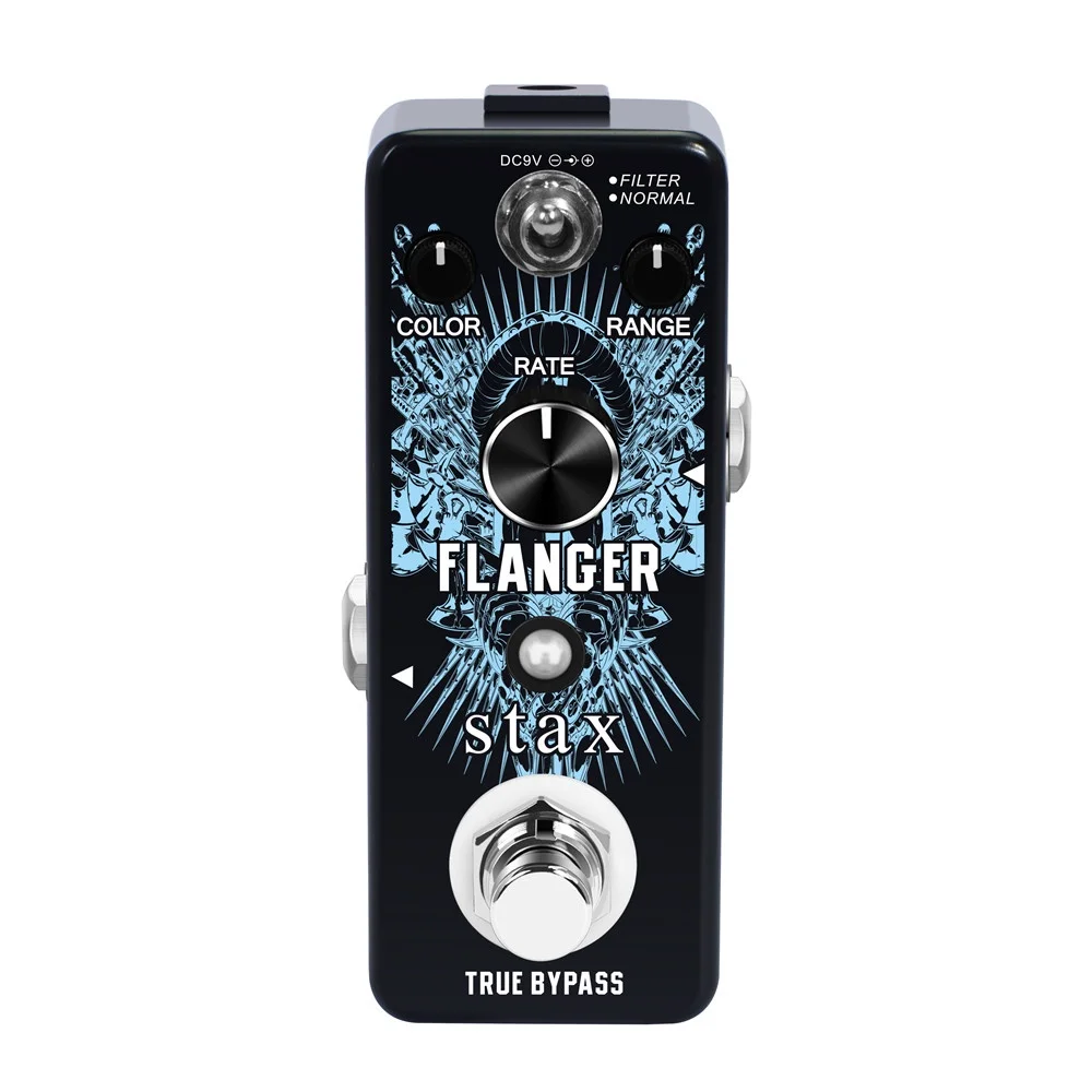 Stax LEF-312 Pure Analog Flanger гитарная педаль эффектов со статической фильтрацией True Bypass