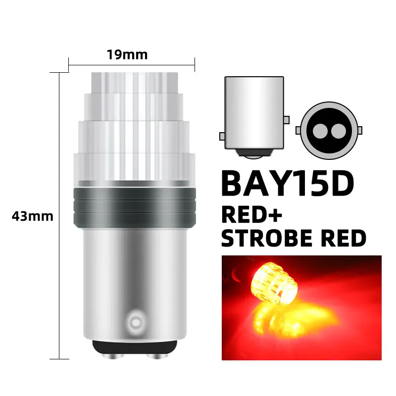 

Задние фонари 1157 ba15d, стоп-сигнал, задние фонари, парковочные фонари 1156 ba15s, светодиодные мигающие огни, 1 шт.
