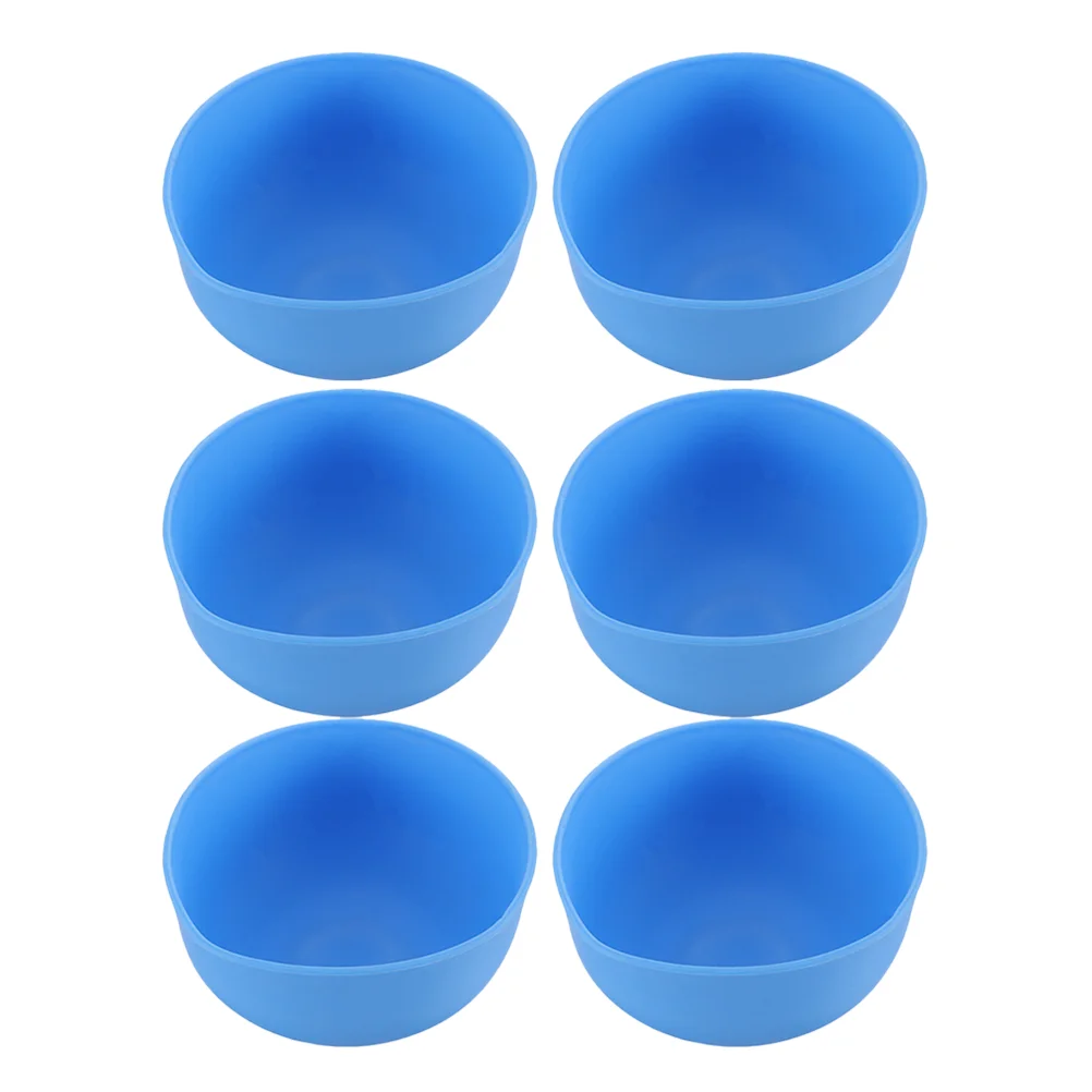 

6 Pcs Rubber Bowl Dentistry Tool Mixing Plaster Alginate Flexible Bowls