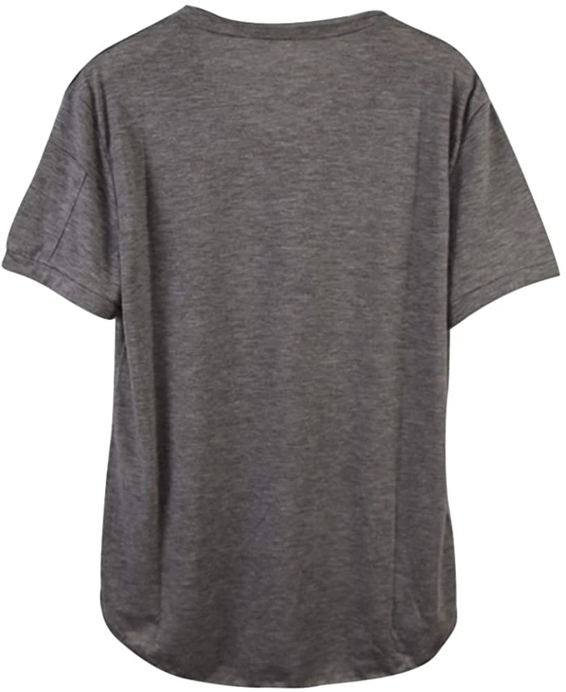

New girls' slim top round neck long sleeves