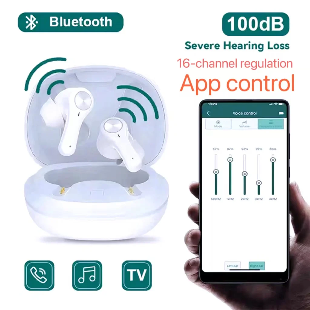 

Цифровой слуховой аппарат с Bluetooth, 16 каналов
