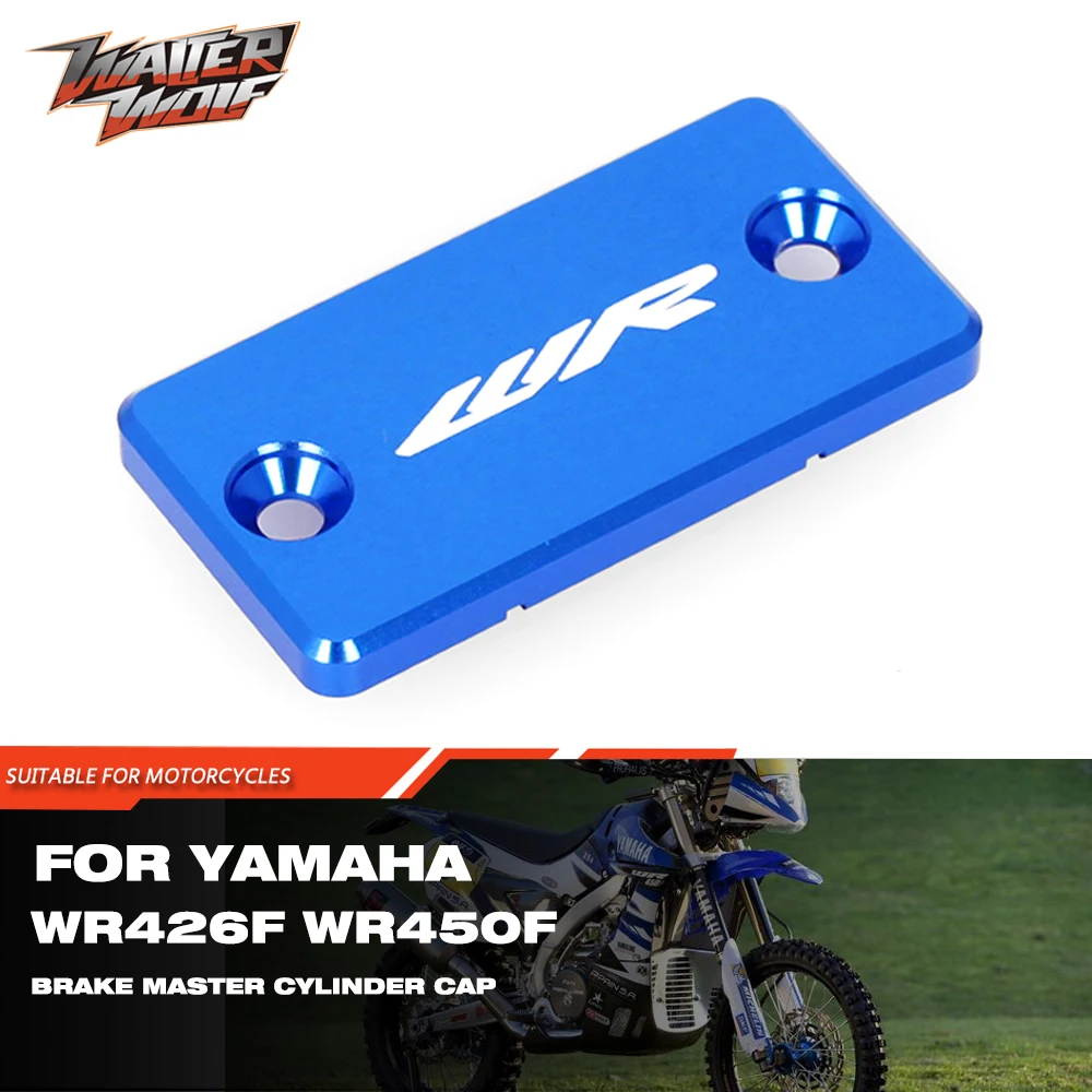 

WR450F WR250F Front Brakes Reservoir Cap Motorcycle For YAMAHA WR400F WR426F WR 250 400 426 450 F Fluid Master Cylinder Cover