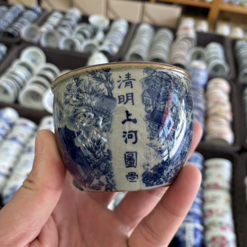 

WHYOU 100 мл винтажный керамический набор чайных чашек для вина аксессуары цветная эмалированная посуда кунг-фу аксессуары чайная церемония би...