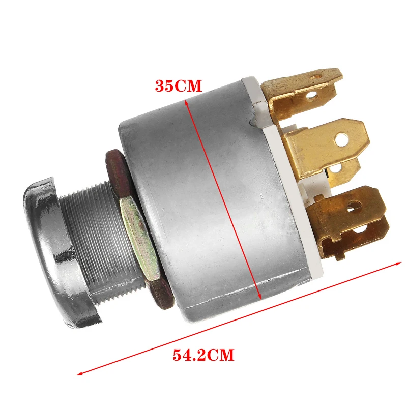 Universal 12V 4 Position Car Boat Motorcycle Ignition Lock Cylinder Switch Control w/ 2 Keys For Lucas SPB501 | Автомобили и