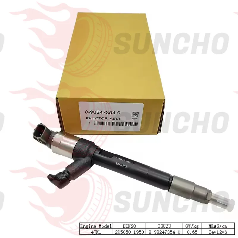 Топливный инжектор для Isuzu D-MAX RZ4E Assy 295050-1950 8-98247354-0