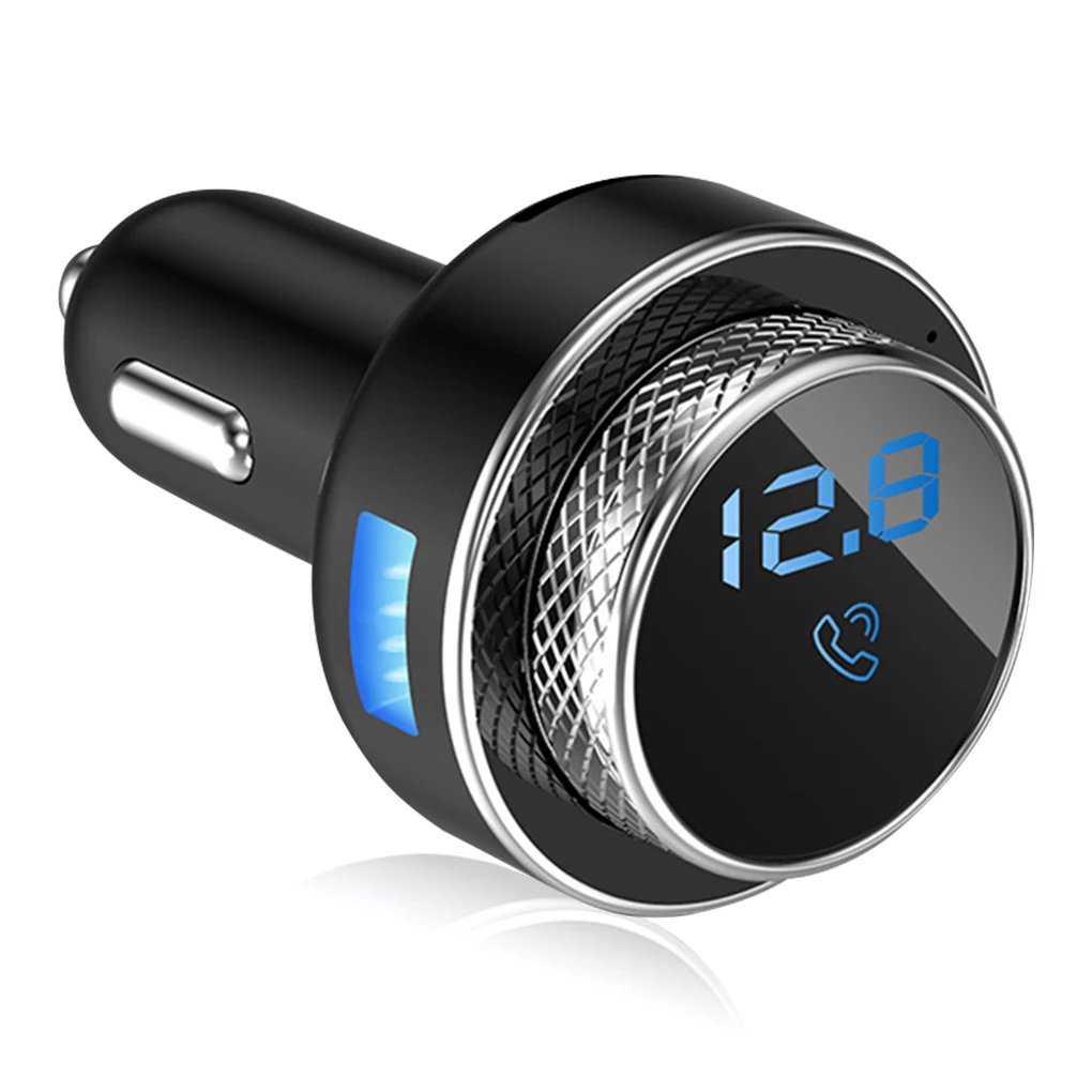 

Car lossless MP3 Player Multiport USB Charging Adapter Portable Bluetooth-compatible 5.0 Transmitter Handsfree Call