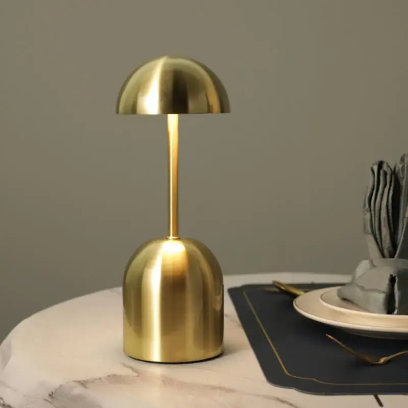 

Desk Lamp Cordless Touch Usb Rechargeable Stand Light Mushroom Lamp Abajur Room Decor Decoration Table Lamp Baby Room Decoration