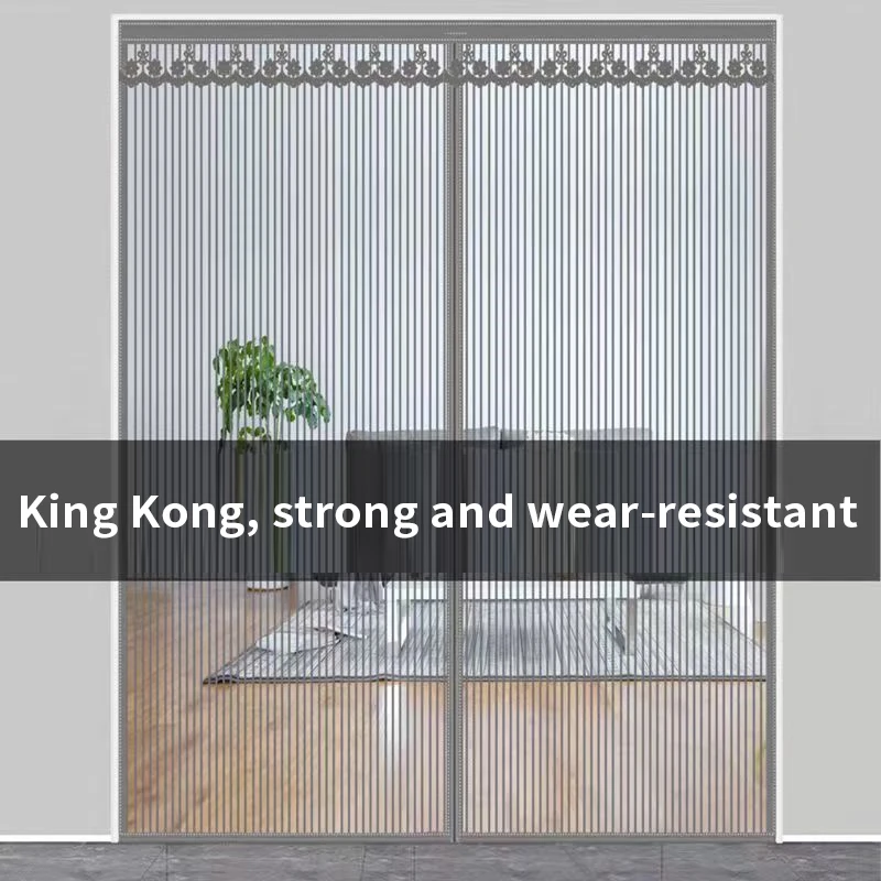 

Magnetic Mosquito Net Summer Anti Bug Fly Door Curtains Mesh Automatic Closing Door Screen Kitchen Sticker Curtain large size