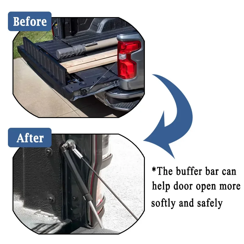 Вспомогательная амортизационная опорная штанга для задней двери Chevy Silverado GMC Sierra