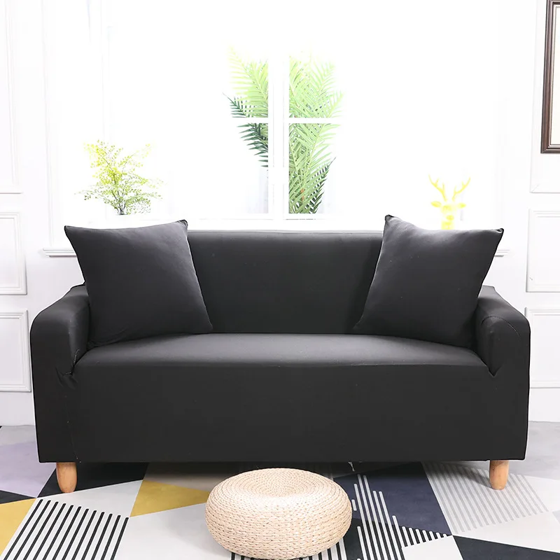 

textile solid color sofa cover sofa cover sofa cushion universal cover elastic