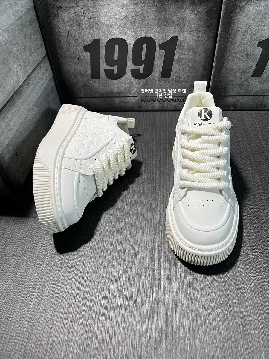 Новинка 2024 мужская обувь зимняя теплая модная брендовая на флисовой подкладке