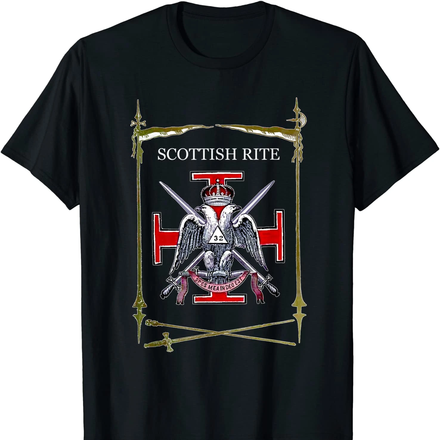 

Scottish Rite Shirt Scottish Rite of Freemasonry Gift T-Shirt. Premium Cotton Short Sleeve O-Neck Mens T Shirt New S-3XL