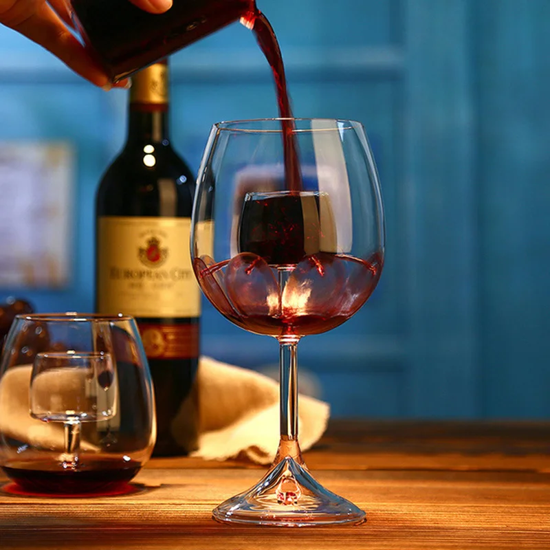 

Стеклянный набор для вина без свинца, бокал для красного вина, бытовой Кубок большой емкости, бокал без ног, бокал для виноградного шампанского, 520 мл