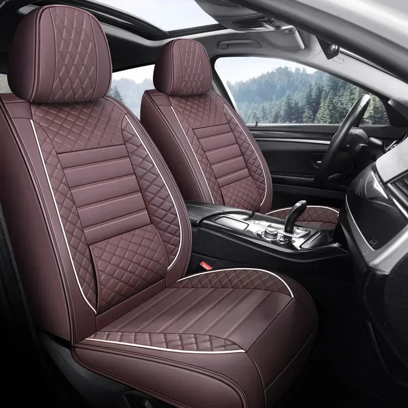 Чехлы на автомобильные сиденья из искусственной кожи для Jeep Cherokee Compass 2016 2017 2018 2019