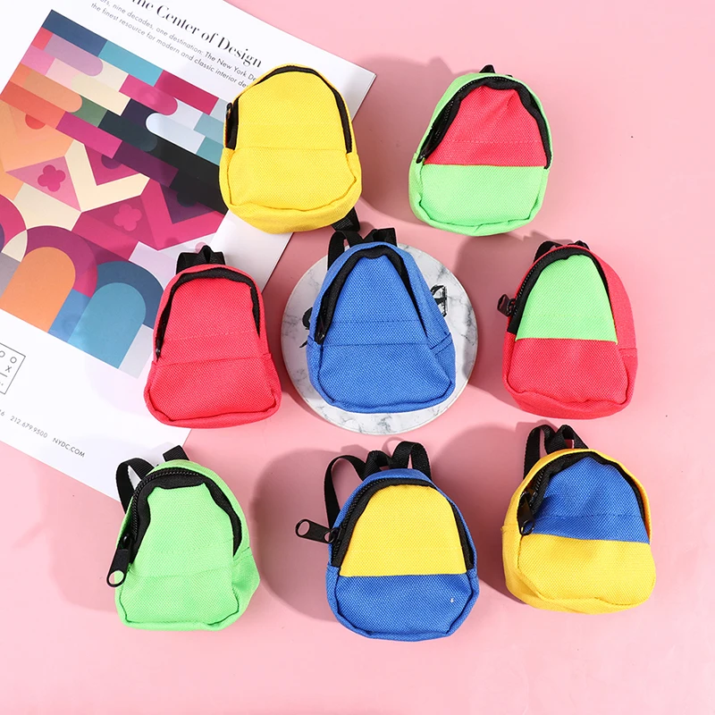 

BJD Dolls Bag Accessories Mini 1/6 Barbies Doll Toys Backpack Cute Children Gifts Accessories