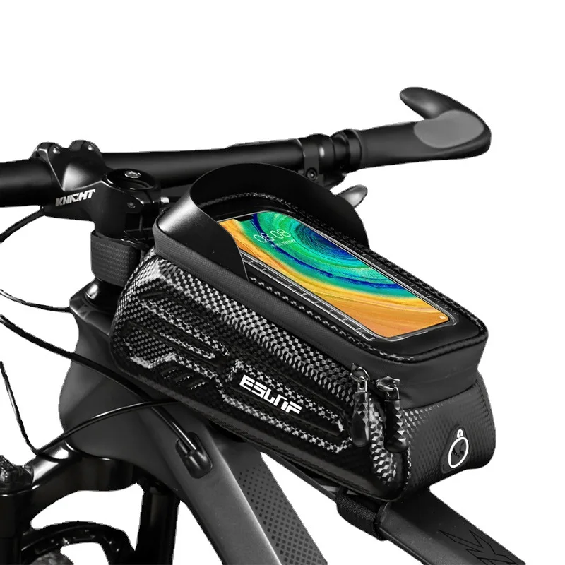Купи Bike Package Beam Tube Bag Waterproof Mobile Phone Saddle Bag Mountain Bike Riding Equipment Bike Accessories Bicycle Rack Bag за 1,016 рублей в магазине AliExpress