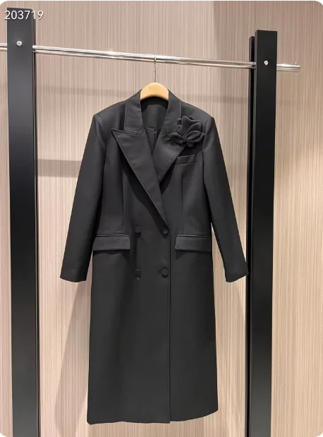 ew0207 Модное женское пальто 2024 популярный европейский дизайн женская одежда в