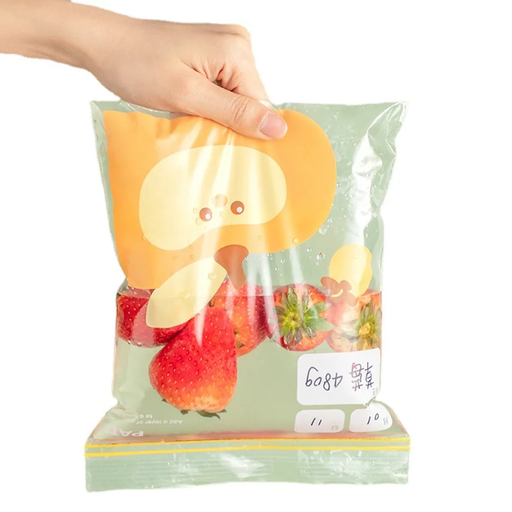 

Refrigerator Fresh-keeping Bag Food Sealed Transparent Household Fruit and Vegetable Food Freezing Special Thickened Ziplock Bag