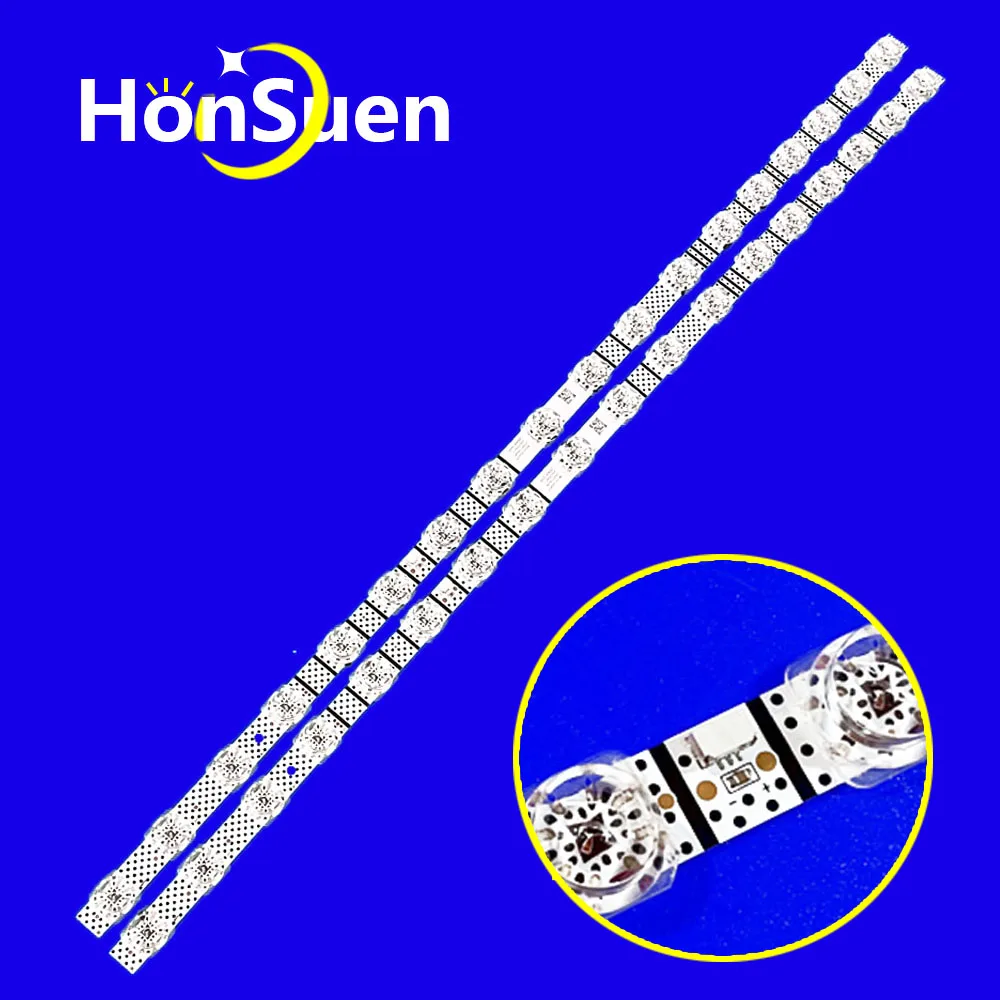 Светодиодная лента (2)18 светодиодов для TCL B0101-000582 65S455 65S41 65S451 65S453 65S450F 65v6e 65v6ea 65p63 65S11