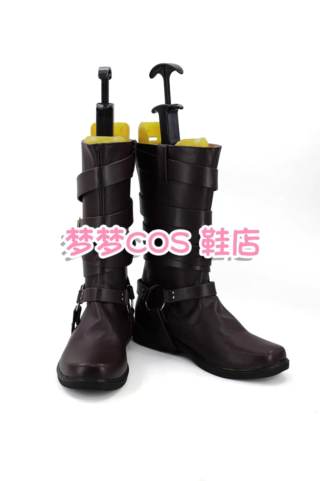 DMC6 Dante Косплей Костюм Обувь Сапоги из искусственной кожи ручной работы