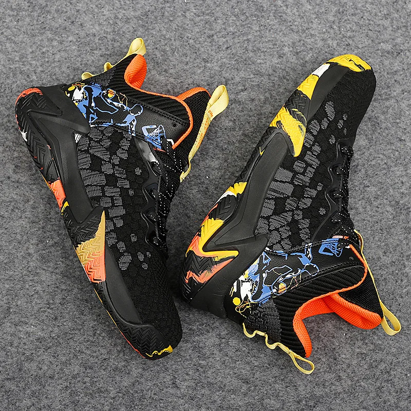 New Arrival Lightweight Basketball Shoes Breathable Confortable Sports Shoes Unisex Training Athletic Sneakers Men Women 2023