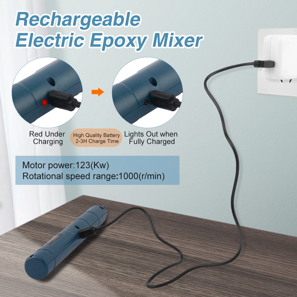 Профессиональная мешалка для краски и смолы практичные поделки ручной