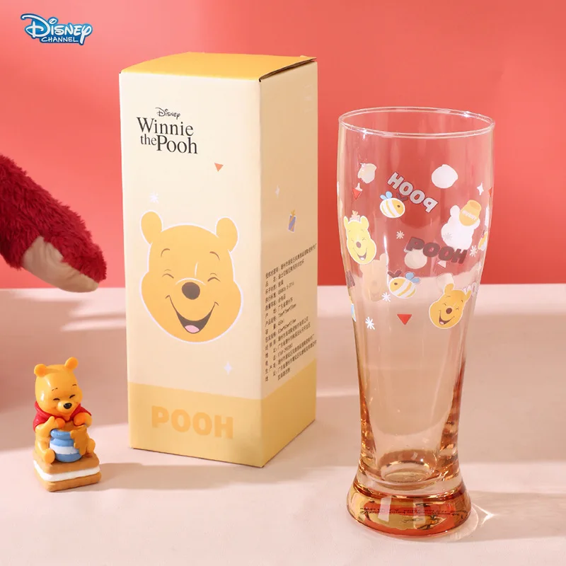 łkową niedźwiedź Disney upscale kubek na wodę do salonu zestaw domu urocza kreskówka Kubuś Puchatek szklany zimną kubki napoje