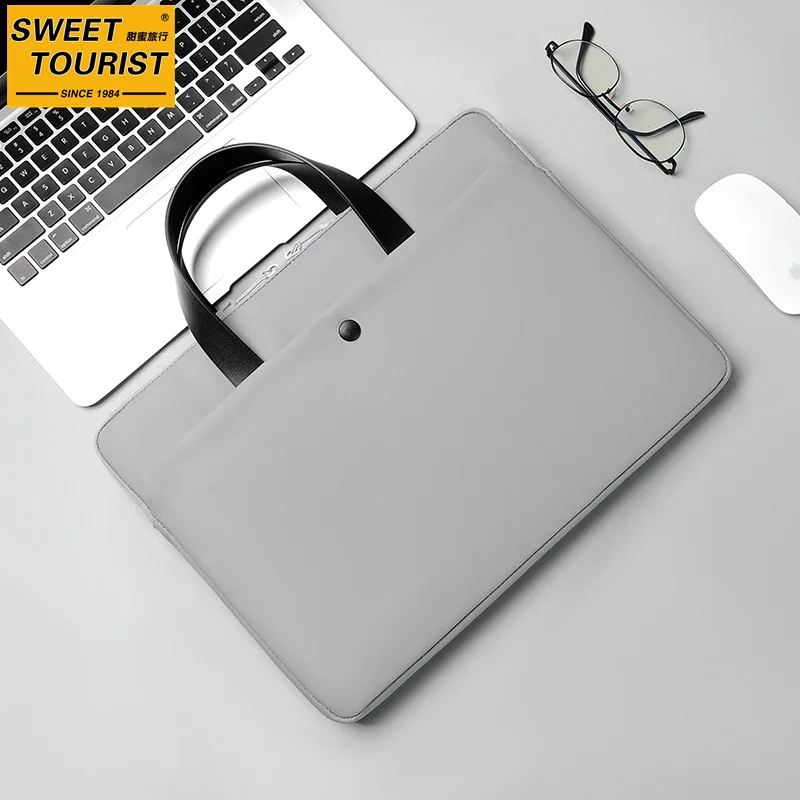 15-inch Business Laptop Bag, Shoulder/handheld, Multifunctional Briefcase With Tablet Sleeve