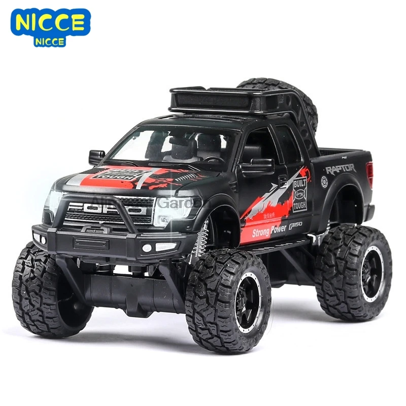 

Nicce 1:32 FORD F150 Toy Car Metal Toy Diecast Toy Vehicles Car Model Sound Light High Simulation Car Toys for Children A183