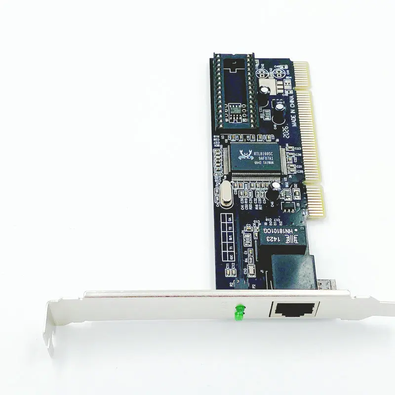 Сетевая карта PCI Gigabit драйвер для настольного компьютера размер шасси короткая