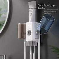 automatic toothpaste dispenser wall mounted toothpaste squeezer bathroom toothpaste holder no hole wall mounted