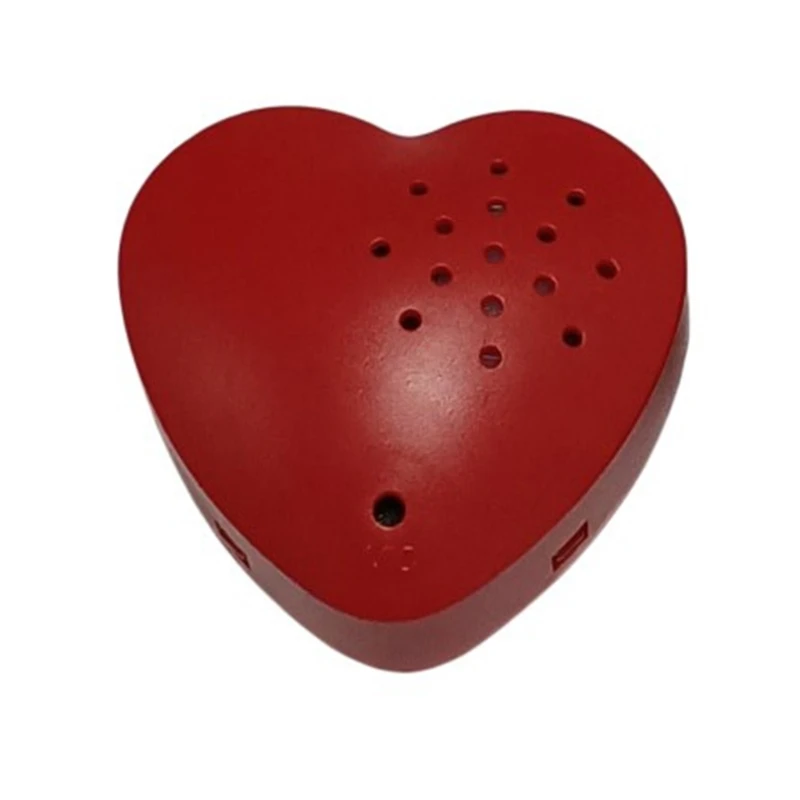 

30s Heart shaped Voice Recorder for Stuffed Animal Voice Recording Boxes Drop shipping
