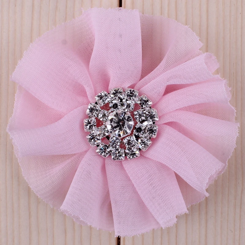 10 Упаковок Цветов Из Ткани Shantung Ручной Работы С Блестками И Акцентами На