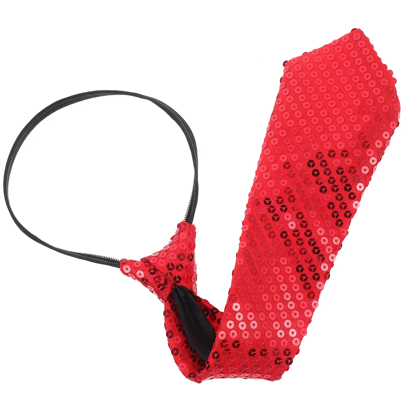 Вечерний галстук костюм реквизит деловая мода декор с блестками и косплей