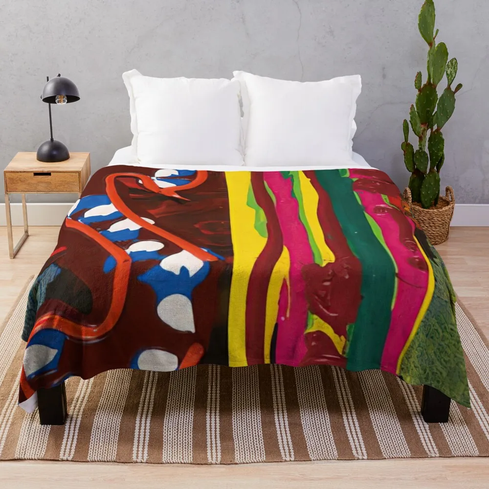 John Hoyland - Spirit Night 18.06.98 1998 Плед Среда Утяжеленные летние постельные принадлежности